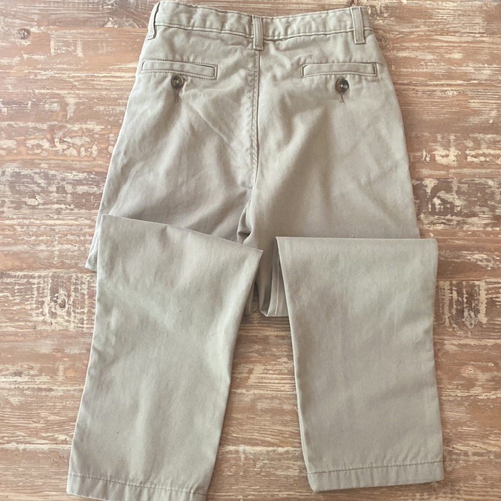 NWOT tan pants boys size 7 - Picture 2 of 3
